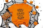 1. Dental Halloween Shirts- Unisex Orange