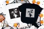 1. Ghost Halloween Shirt Black _ White