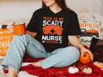 1. Nurse Halloween Shirt Unisex- Black