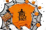 1. Teacher Shirt - Orange