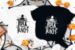 1. Teacher Shirt - White & Black updated