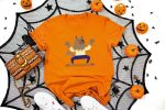 10. Funny Halloween Shirts - Orange