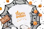 10. Spooky Halloween Shirt White
