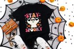 12. Spooky Shirt Black