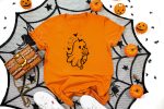 13. Couple Halloween Shirts- Orange