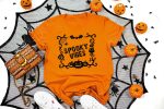 13. Spooky Halloween Shirts - Orange