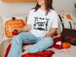 13. Spooky Halloween Shirts - White Unisex