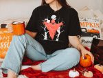 14. Ghost Halloween shirts - Black Unisex