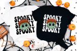 14. Spooky Halloween Shirts - Black & White