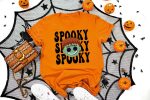 14. Spooky Halloween Shirts - Orange
