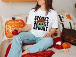 14. Spooky Halloween Shirts - White Unisex