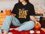 14. Trick or Treat Halloween Shirts - Black Unisex