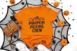 2. Pumpkin Shirts - Orange
