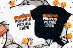 2. Pumpkin Shirts - White _ Black