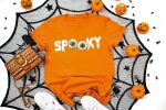 2. Spooky Halloween Shirts- Unisex Orange