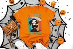 2.Funny Halloween Shirts - Orange