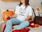 3. Couple Shirts For Halloween - White