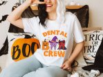 3. Dental Halloween Shirts- Unisex White