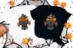 4. Black _ White Scarecrow Shirt