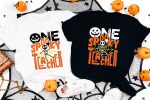 4. Teacher Halloween Shirts - White & Black updated