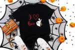 6. Black Boobee Halloween Shirts
