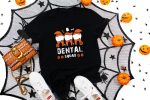 6. Black Dental Halloween Shirts