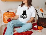 6. Unisex Spooky Halloween Shirt