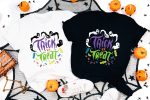 7. Trick or Treat Halloween Shirts Combo