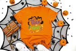 7. Trick or Treat Halloween Shirts Orange
