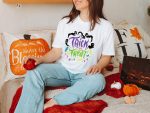 7. Trick or Treat Halloween Shirts Unisex
