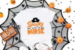 7. White Nurse Halloween Shirts