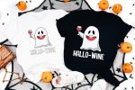 8. Funny Halloween Shirts - Black _ White