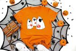 8. Orange Nurse Halloween Shirts