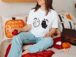 13. Halloween Cat Shirt - Unisex
