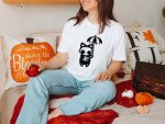 14. Halloween Cat Shirt - Unisex