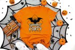 15. Spooky Halloween Shirts - Orange