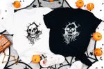 17. Halloween Skeleton Shirt - Combo