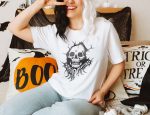 17. Halloween Skeleton Shirt - Unisex