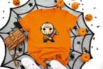 19. Cute Halloween Shirt - Orange