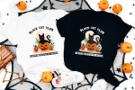 19. Halloween Cat Shirt- Combo