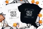 20. Halloween Trick or Treat Shirt - Combo