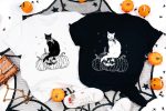 6. Cat Halloween Shirt - Combo