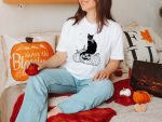 6. Cat Halloween Shirt - Unisex