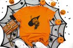 16. Scarecrow Shirts For Halloween Orange